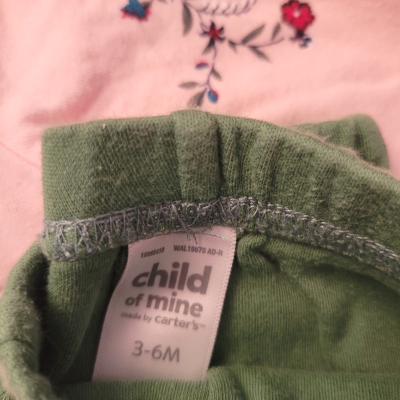 Pink and Green Spring set - Picture 3 of 3